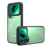 Trong suốt chống sốc trường hợp khó khăn cho Xiaomi 17 Pro Max mi 17 5g PC Điện thoại mờ Bìa vỏ