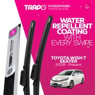 Trapo Hydrophobic Car Wiper Blade Toyota Wish 7 Seater (2009 -Present)