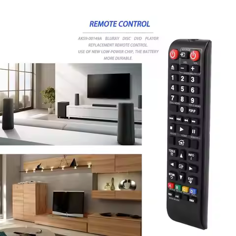 For Samsung AK59-00149A Remote Control DVD Player BD-F5100 BD-FM51 BD-FM57C BD-H5100 BD-F5500 BD-JM5