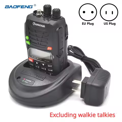 Wouxun KG-UVD1P Walkie Talkie Rapid Desktop Battery Charger for KG-883 KG659 KG-669 KG-679 KG-699 KG