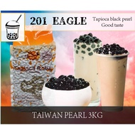 Tapioca Pearl  台湾宏杰黑珍珠粉圆 3kg Imported from Taiwan