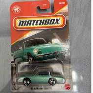 Lehuong Diecast - Matchbox '67 Alfa Romeo Duetto Model Car