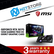MSI GEFORCE RTX 5070 12GB GAMING TRIO OC GDDR7 GRAPHIC CARD