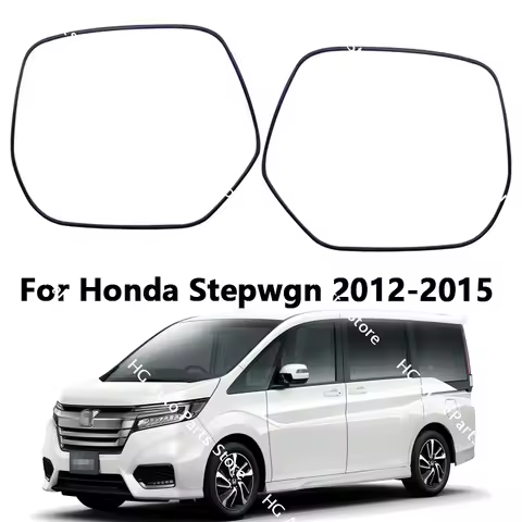 For Honda Stepwgn 2012-2015 Car Outer Rearview Side Mirror Lens Door Wing Rear View Mirrors Glass Wi