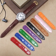 Suitable for cartier cartier Blue Balloon Convex Belt Pin Buckle Pink Bracelet Genuine Leather Watch