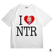 I LOVE NTR Narita Top Road Meme Umamusume Uma Musume Anime Game T-Shirt Cotton Combed 24s Japanese C
