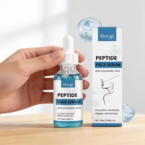 Korean SkinCare Copper Peptide Facial Serum Hyaluronic Acid Collagen Hydrating Lightweight Moisturiz