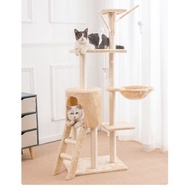 Pinns Cat Scratch Bed Tree Stand Cat Tree House Pet House Pet Bed Cat Condo - Premium Condo