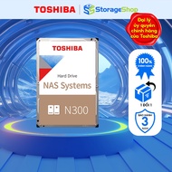Ổ cứng mạng Nas Toshiba N300 3.5inch SATA 3 Dung Lượng 4TB/6TB/8TB/10TB/12TB/14TB/16/TB/18TB/20TB ch