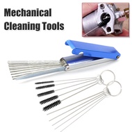 New Carburetor Carbon Dirt Jet Remove Cleaning Needles Brushes Cleaner Tools For Automobile Motorcyc