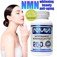 NMN Nicotinamide Mononucleotide NAD+ อาหารเสริมพร้อม Trans-Resveratrol - ไวท์เทนนิ่ง, ต่อต้านวัย,