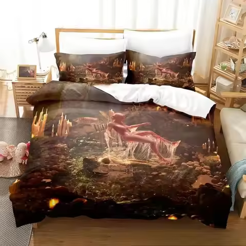 3D Print Portals Melanie Martinez album Bedding Set Double Twin King Duvet Cover Comforter Pillowcas