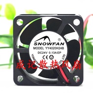 SNOWFAN Brand New YY4020H24B 24V 4CM 0.13 A 4020 Axial Fan Fan