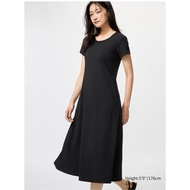 KATUN Women AIRism Cotton Flare Dress | UNIQLO short sleeve