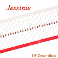 10pcs 1W Zener diode DO-41 56V 47V 33V 30V 24V 20V 18V 16V 15V 13V 12V 10V 11V 9.1V 8.2V 7.5V 6.2V 5