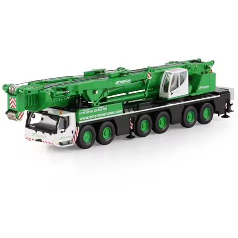 WSI Diecast 1:87 Scale LIEBHERR LTM1400 Crane Alloy Engineering Vehicle Model 71-2049 Collection Dec