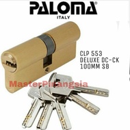 Double Cylinder Paloma Clp 553/554/555 Dc-Ck 100Mm Computer Keydeluxe