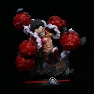 Mô hình nhân vật Anime One Piece D.Monkey Luffy gear 5 Chibi thần mặt trời cao 16cm cực ngầu Figure 