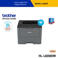 Brother HL-L6200DW Monochrome Laser Printer เครื่องปริ้นเลเซอร์ขาว-ดำพิมพ์2หน้าอัตโนมัติ เชื่อมต่อไร