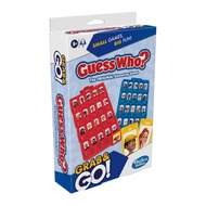 Grab and Go Guess Who? (6Y+) Original Guessing Game for Ages 6 and up, 2 Player Travel Game