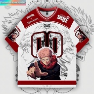PREMIUM OVERSIZE ANIME JERSEY CHILDREN Jersey JUJUTSU KAISEN 00 SERIES NUMBER JERSEY FULL Jersey