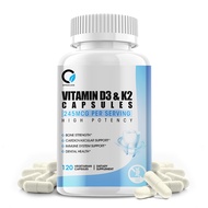 Viên nang Vitamin D3+K2 10000IU D3K2 hỗ trợ hấp thụ canxi xương miễn dịch và sức khỏe tim mạch Sức k