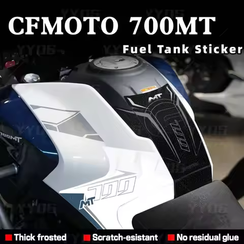 Frosted Motorcycle Accessories Sticker Fuel Tank Pad Protector Decal Kit Anti-ScratchFor cfmoto 700m
