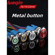 22mm Push Button Switch 12V 24V 110V 220V With Power Indicator Automatic Reset Locking