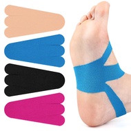 10Pcs/Set Kinesiology Tape for Foot Arches Plantar Fasciitis, Precut Tape for Foot Stability,Athleti