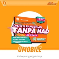 Sim Umobile Prepaid - Fast delivery