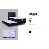 Central Kasur Spring Bed 2 in 1 Deluxe - Full Set Bonita Berkualitas