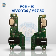 PCB BOARD CHARGER CONNECTOR FLEXI ORI CON T/C VIVO Y36 5G / Y78 5G + CON H/F + MIC
