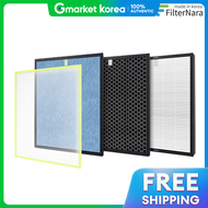 Bộ lọc tương thích H13 Gold cho máy lọc không khí Woongjin Coway AP-1013A APMS-1014D