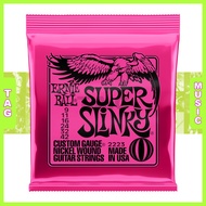Electric Guitar Strings Dây đàn Guitar Điện Ernieball 2223 Custom Gauge Nickel Wound 09-42 chính hãn