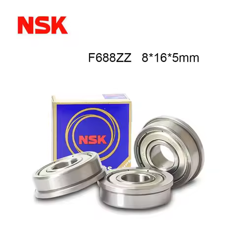 Origin Japan NSK F688ZZ Bearing ABEC-9 (5/10PCS) 8*16*5 mm Flanged F688Z High Speed Ball Bearings F6