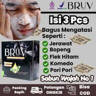 Sabun Bopeng Pria Paling Ampuh Penghilang Bekas Jerawat Menahun Bopeng Parah Pori Pori Besar - Bruv