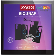 [ for Samsung S23 S24 Plus | Ultra ] ZAGG Rio Snap Magnetic Ring Mag Charge Compatible Protection Case Cover