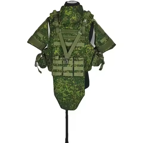 Reproduced Russian heavy armor 6b45 tactical vest with full protection and detachable CS multifuncti