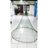 MESH Nilon 7 FEET 2.1 METERS READY TO USE THROW NET FISH NET SHRIMP NET