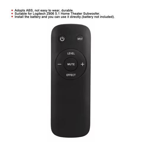 Remote Control Replacement Fit for Logitech Z906 5.1 Home Theater Subwoofer Audio Parts