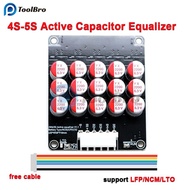 5.5A Active Capacitor Balancer for LifePO4 Li-ion LTO Battery 3S 4S Battery Equalizer Energy Transfe