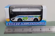 日本高知縣西南交通觀光巴士模型