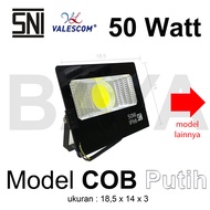 lampu led sorot / tembak / floodlight / outdoor / lapangan COB SMD super terang jarak jauh 50w 50 w
