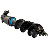 HW❀HENGWANG❀Automotive Plow, Multi-Tine Blade Mini Excavator Auger Wide Backhoe Augers Hydraulic Til