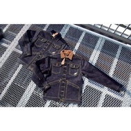 PINION DENIM JACKET VINTAGE STYLE 17.5oz MOMOTARO JEANS RED WING SHOES