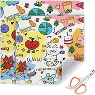 2 Pieces 2 Sizes Cat Wraps for Cutting Nails with Clipper, Anti-Escape Cat Swaddle Burrito Wrap, Pet