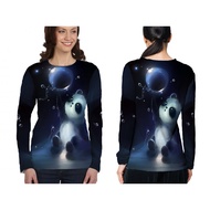 [Riashop] Long PANDA T-Shirt | PANDA Women's Longsleeve Shirt | PANDA - FS