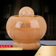 S-6🏅feStar Light Feng Shui Ball Jade Decoration Water Fountain Jewelry Chinese Living Room Entrance Office Housewarming