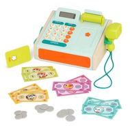 B. toys- Mini Cashier Playset- Pretend Play Cash Register – Play Money, Calculator, Scanner – Role-P