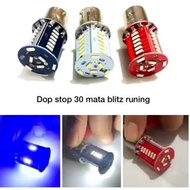 MATA RUNNING STOP LAMP 30 LED RUNNING STOP LAMP LED REAR RUNNING BULB MOTORCYCLE
